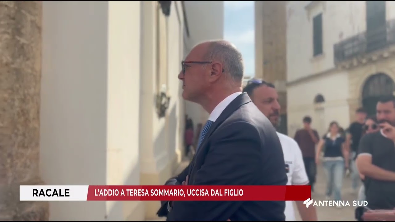 22 GIUGNO 2025   RACALE LE    L’ADDIO A TERESA SOMMARIO, UCCISA DAL FIGLIO