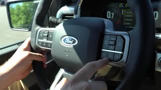 How to use driver side buttons 2021 Ford F-150