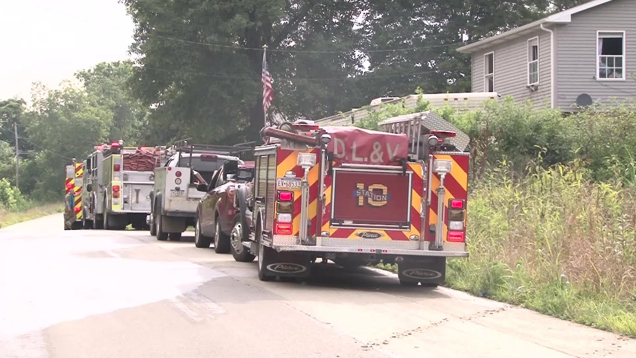 Four people escape fire at home in Fayette County - YouTube