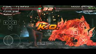 Prueba de Tekken 6 emulador Psp en Galaxy A51