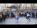 Tbilisi 14.04.2019 video-3. ცეკვები თავისუფლების მოედანზე. Танцы в центре Тбилиси