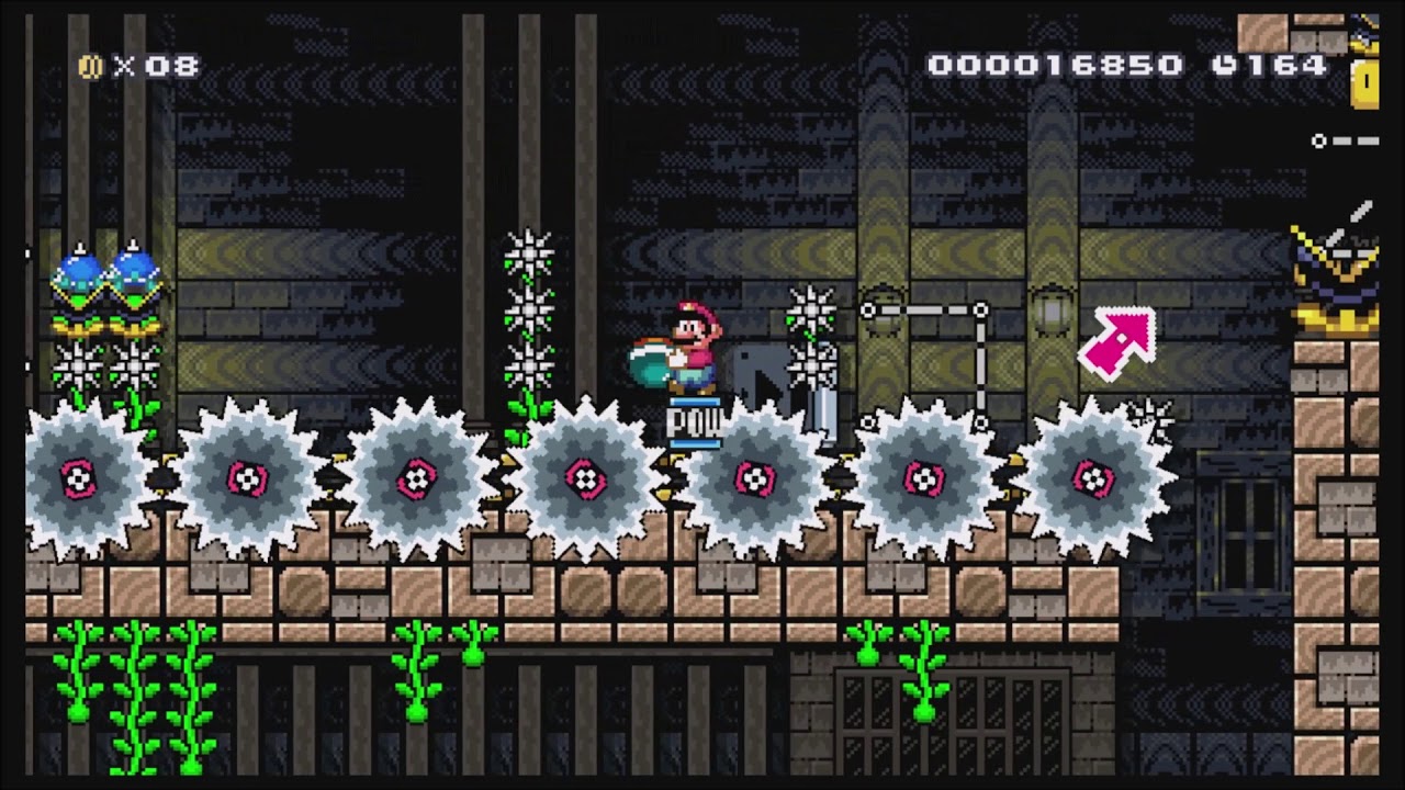 [Super Mario Maker] Dev's Desolate Dungeon (by Me) Bookmark in ...