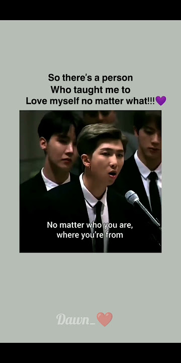 Love yourself ❤️ #bts
