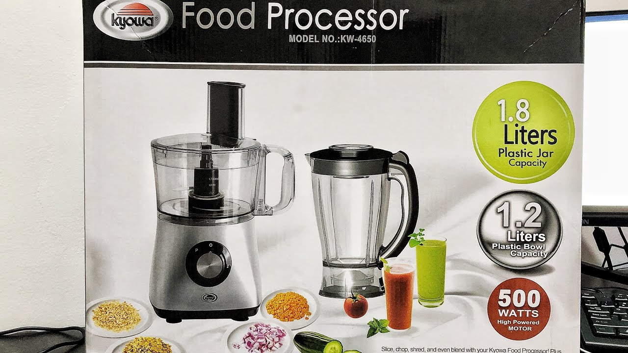 Unboxing: Kyowa Food Processor: KW - 4650