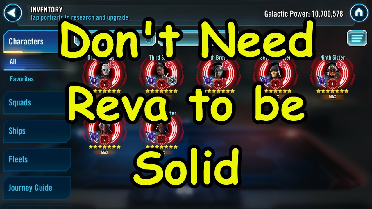 Why Inquisitors Are Still One of the Best Factions to Build in SWGOH