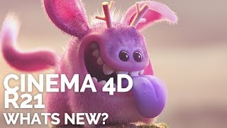 CINEMA 4D R21 - WHATS NEW?
