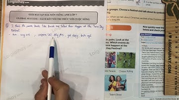 Skills 1 - Unit 9. Festivals around the world - Tiếng Anh 7 Global Success