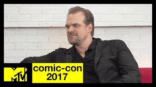 David Harbour on ‘Stranger Things’ Season 2 Pressures | Comic-Con 2017 | MTV Profile