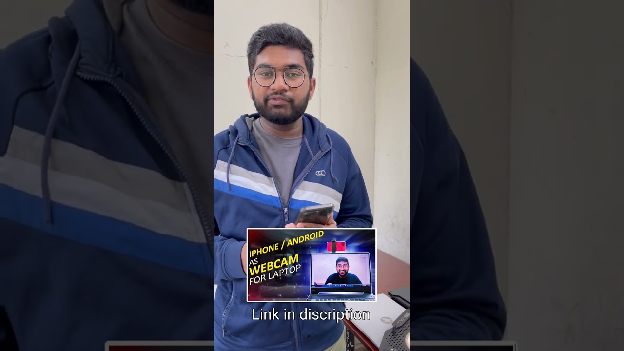 use iphone / android as webcam for free with high quality