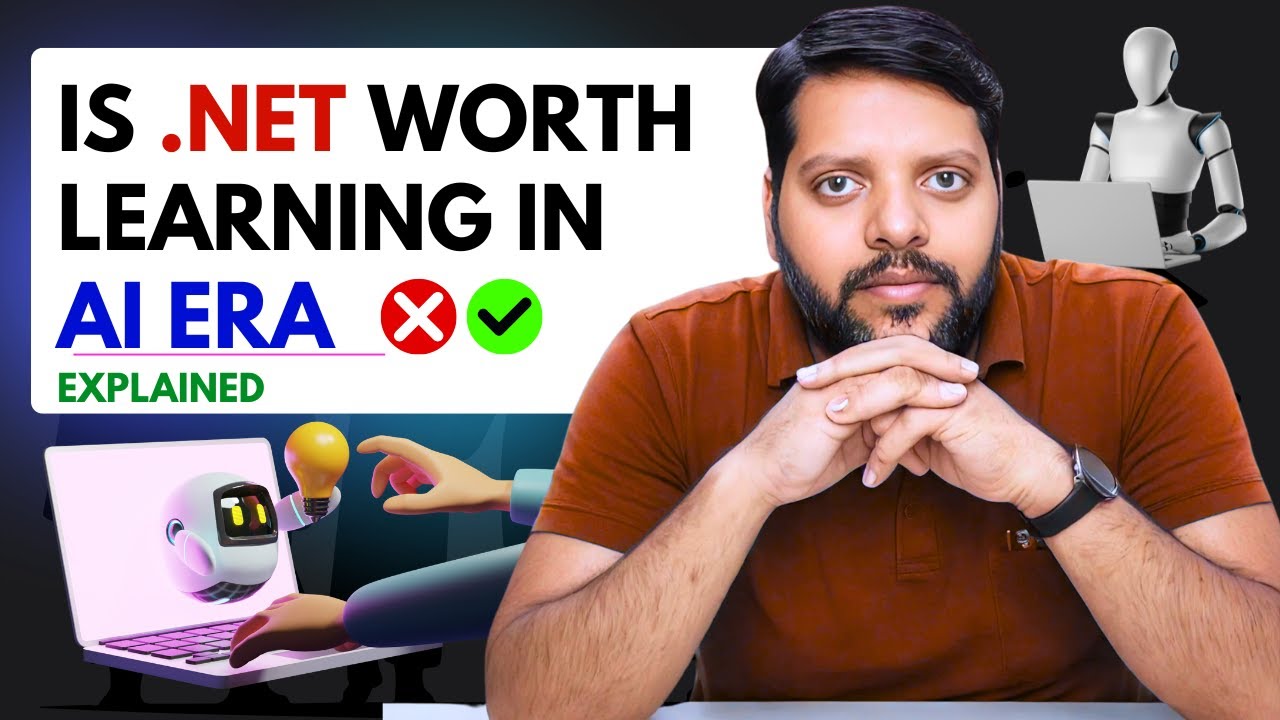 Is .NET Worth Learning in the AI Era? 🤖 The Truth in 2025! - YouTube