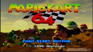 N64| Mario Kart 64 HD (1996) - EXTRA (Mirror Mode) Mushroom Cup As Mario