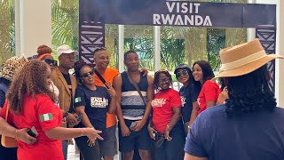 I met 150 Nigerians in Kigali, Rwanda who travel the world and do different group activities