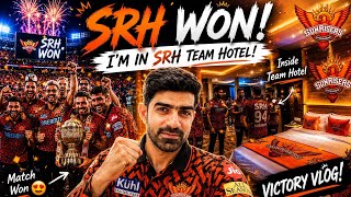 🏏SRH Match Jeet Gayi! 🔥 | Team Hotel Access Mil Gaya😱 #srh  #ipl2026 #patcummins #vlog#29 