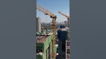 Tower crane pouring concrete#shorts