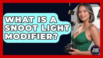 What Is A Snoot Light Modifier? - Image Review Studio