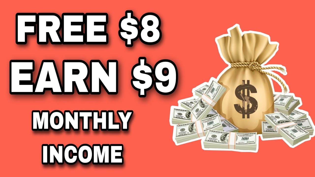 ||Earn $9 monthly by doing the tasks everyday||Register to get free $8 ...