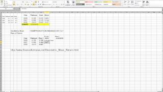 3.22 GeoMetric Mean Rate of Return