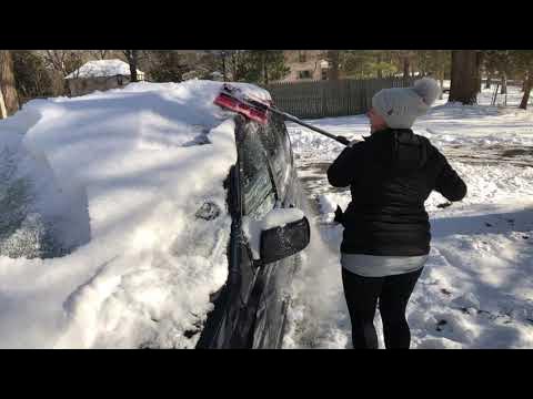 Hopkins Maxx-Force Glacier Snowbroom and Ice Scraper Combo, 2-Pack –  Homesmartcamera