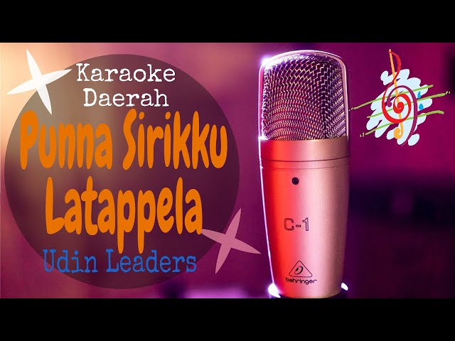 Karaoke Punna Sirikku Latappela - Udin Leader (Karaoke Makassar Lirik Tanpa Vocal) class=