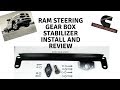 Ram 2500/3500 Steering Gear Box Stabilizer Install & Review!