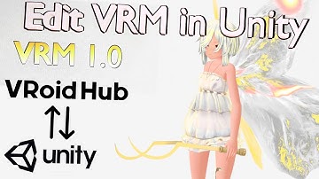 How to edit Vroid 1.0 Models in Unity - FULL TUTORIAL FOR BEGINNERS -