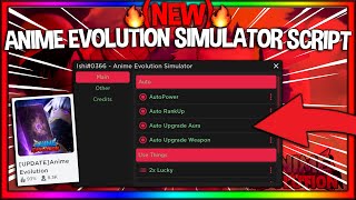Anime Evolution Simulator: Auto Farm, Kill Aura, Power Farm Scripts