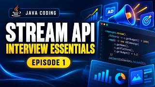 Java Stream API Coding Practice | Episode 1: Essential Interview Questions