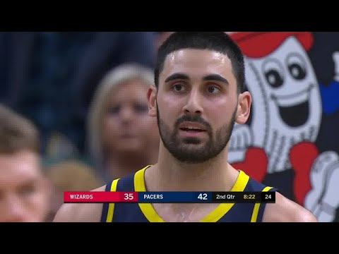 Goga Bitadze Full Play 11/06/19 Washington Wizards vs Indiana Pacers | Smart Highlights