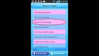 iPad iPhone Android app QVprep Learn Microbiology app video part 3 Bacterial Physiology screenshot 5