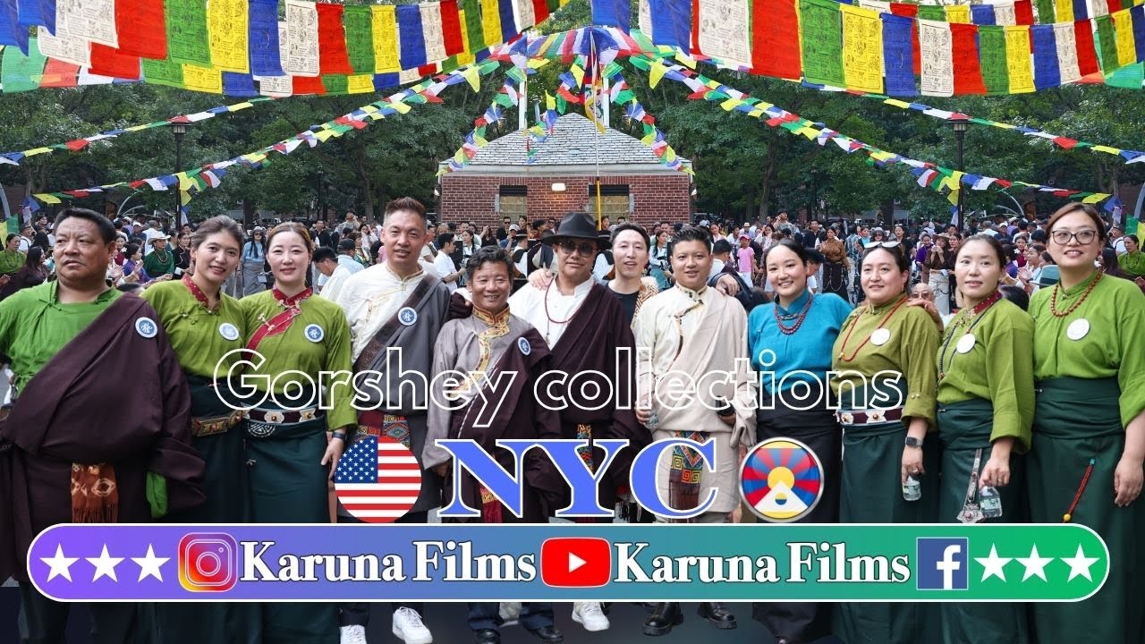 Trending Gorshey Colletions of Ari New York Drora Tramo | Tibetan Circle Dance | #NYTibetanGorshey