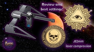 Atomstack P7 M40 portable laser engraver  - How well Can it engrave and cut leather, Wood and slate.