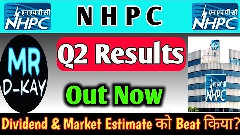 NHPC Share news 🔥NHPC Q2 Results 2026 | NHPC Share latest news | NHPC share news today
