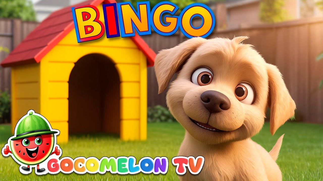 BINGO 🐶 | Nursery Rhymes & Baby Songs | Sing Along Fun for Kids! - YouTube