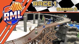 Race 1, RML - Season 2 starts off at the Stony Basin Marble Circuit race course.
