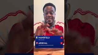 Quarter Final Ready Mansfield 1-2 Arsenal Coyg