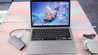 Как я использую USB Hub Type C вместе с Macbook Air M1