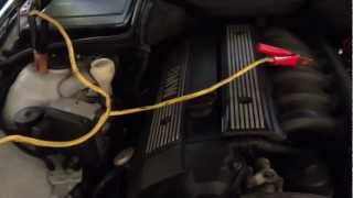 HOW TO JUMPSTART A CAR BATTERY FROM 97-03 BMW 5 SERIES E39 528I 525I 530I 540I M5