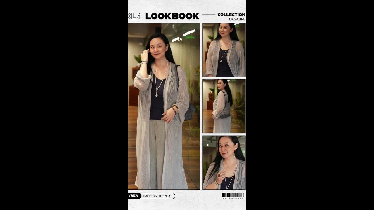 跟着芳姐翻箱底 今日来分享私藏的琉璃老物件。以及灰色素雅的穿搭，一些穿搭好物也推荐给大家！