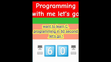 Learn C Programming in 60 Seconds!🚀 First Program Explained