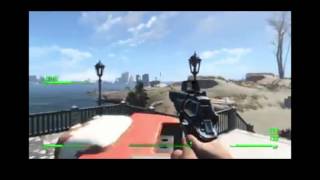Deathclaw Flying Glitch