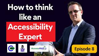 How great accessibility testers think. Bruce Blaser. Ep. 8 #podcast #digitalaccessibility #a11y