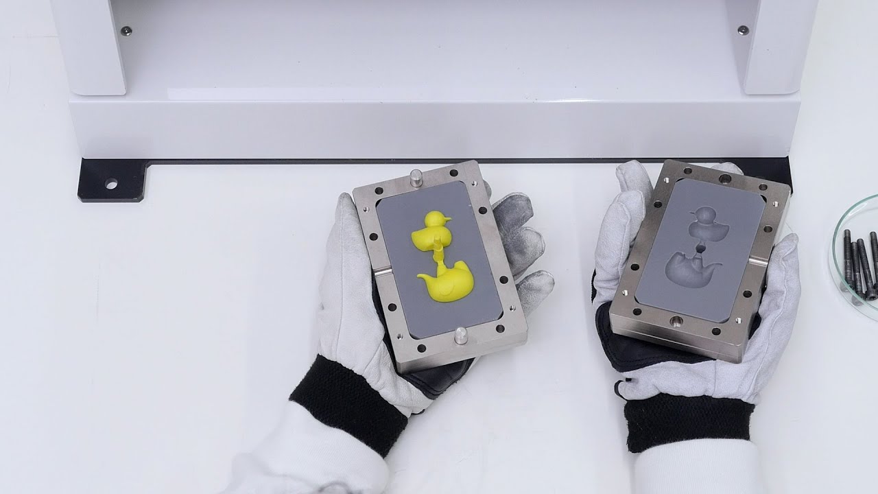 INARI P35】3Dプリンター製の樹脂型での成形も、モールドベースを使用