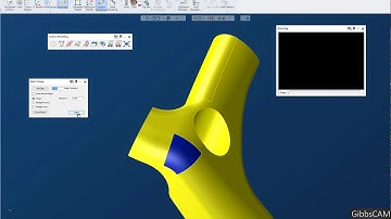 GibbsCAM, Heal Surfaces and turn into a solid model