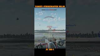 #WarThunder - Ju 288 C on ground kill Strikemaster Mk.88! #sabaton #gaming