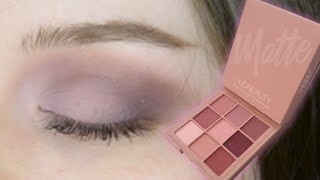 SPRING Eyeshadow: HUDA Beauty Cool Matte Obsessions Palette| Neutral Pink