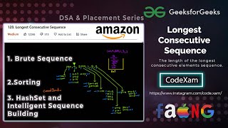 Longest Consecutive Sequence | Brute-Better-Optimal | Google | leetcode #128