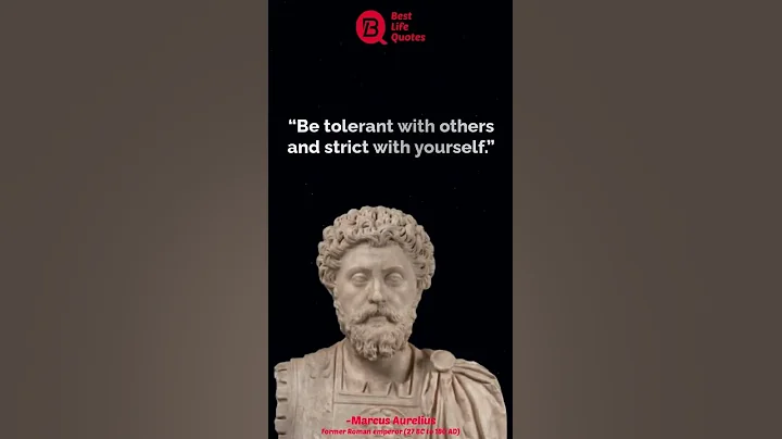 Be tolerant with others | Marcus Aurelius Quotes | Quotes Status | #shorts #motivation - DayDayNews