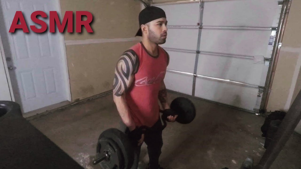 (ASMR) Workout Routine | Gum Chewing Voice Over