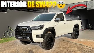 TOYOTA HILUX CS TRANSFORMADA EM SRX COM CÂMBIO AUTOMÁTICO!!