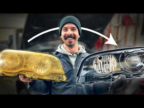 Stop Sanding Your BMW Headlights. Replace the Lens Instead